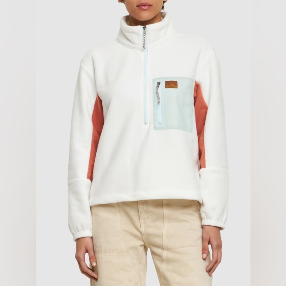 Patagonia Women’s Microdini Half-Zip Fleece Pullover Size XL